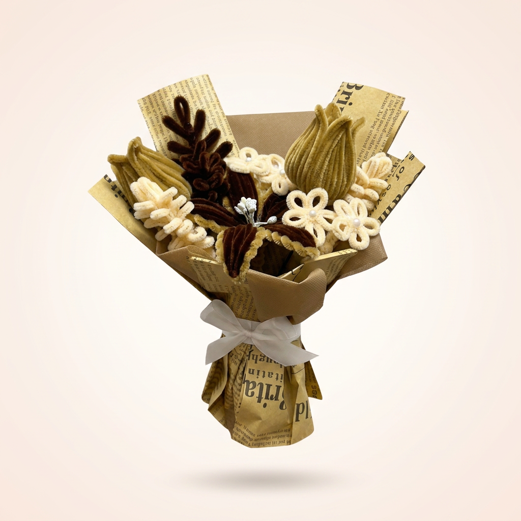 Mocha Lily Bouquet photo