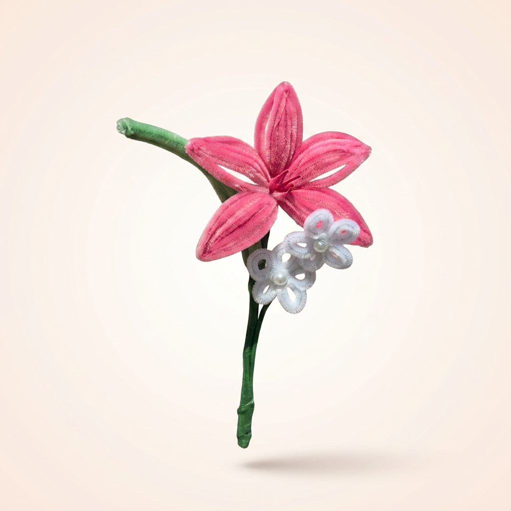 Pink Bloom Sprig photo